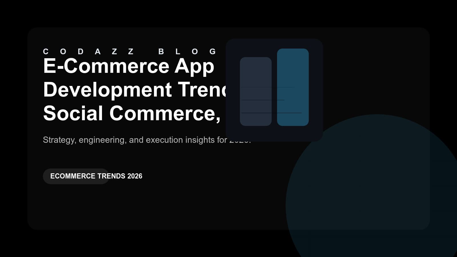 E-commerce app development and online shopping trends